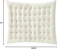 Vista 3 de DormCo Rainha - Cabecero universitario copetudo, color crema natural