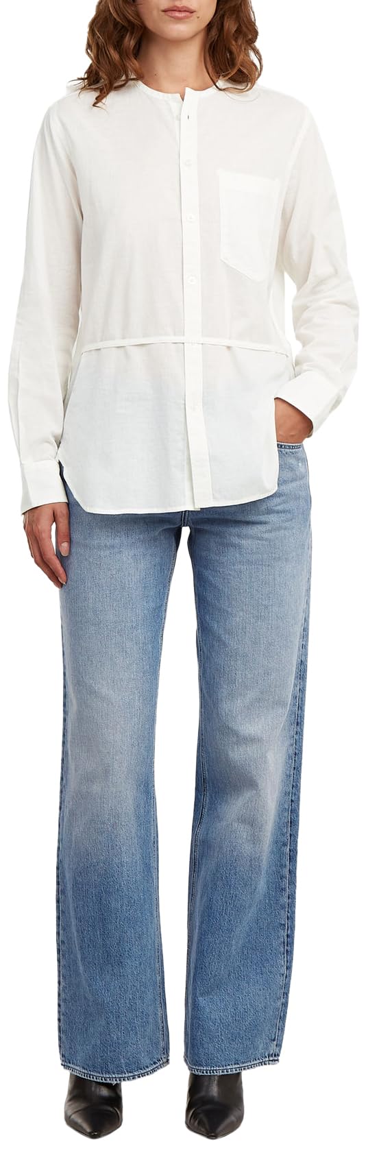 G-Star Regular LS Shirt Wmn Maglietta Donna (Pacco da 1)