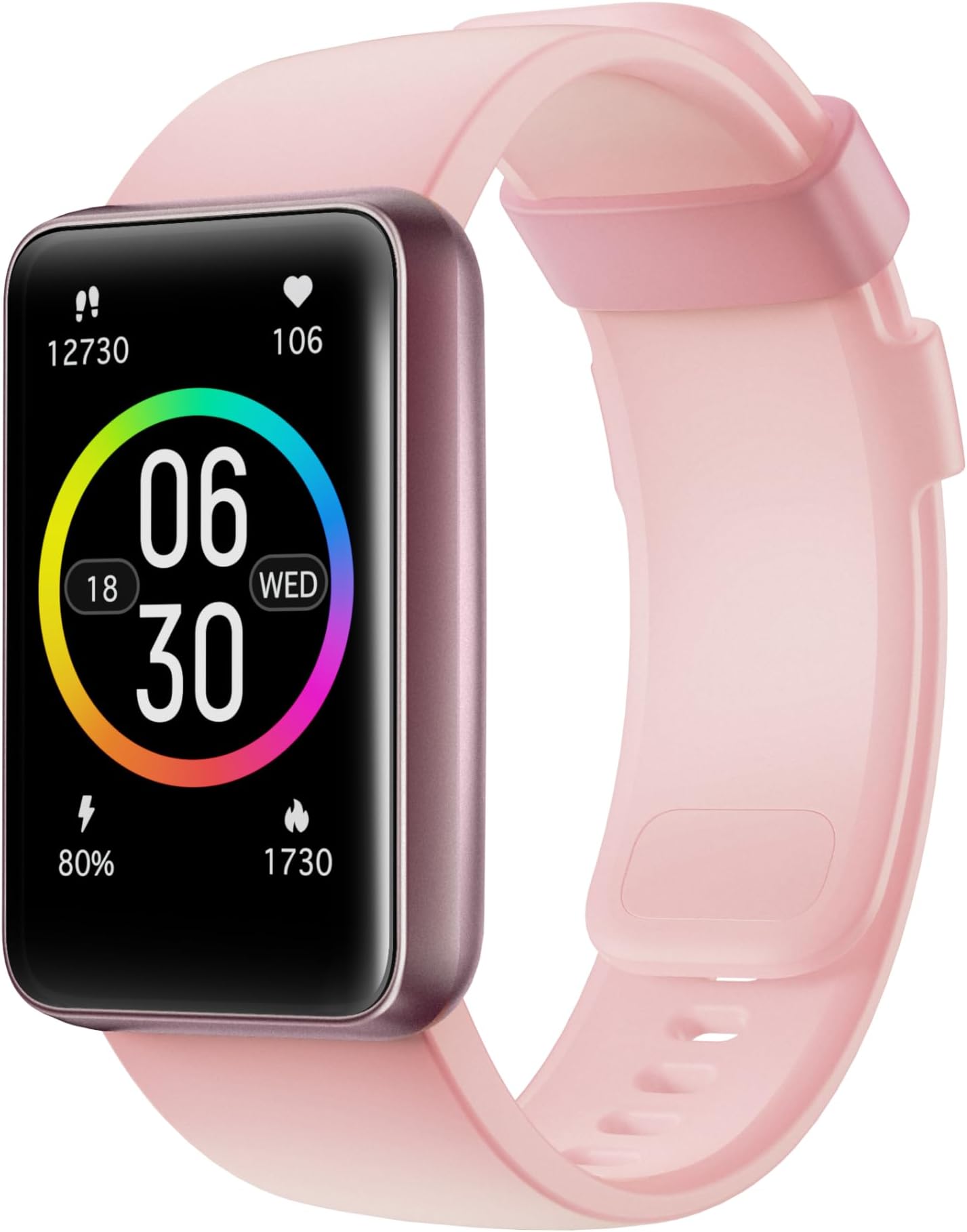 KEEPONFIT Fitness Tracker, 1.57" Touch Screen 3ATM Water Resistance, Activity Tracker with 100 Workout Modes Heart Rate/SpO2/Stress/Sleep Monitor for Men and Women