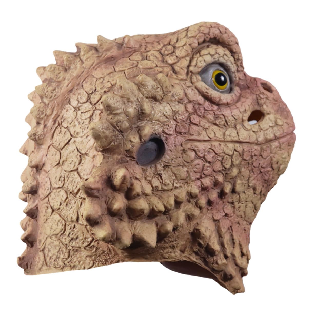 ibasenice 2pezzi Maschera Lizard Headgear Animale Per Halloween Feste e Performance Accessorio Divertente Per Adulti