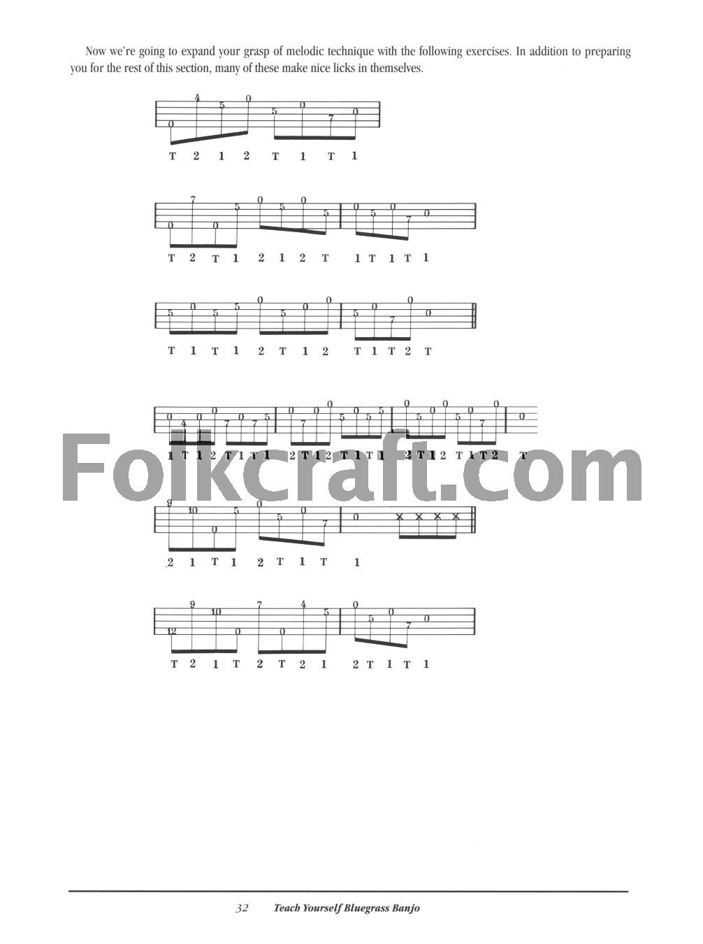 Teach Yourself Bluegrass Banjo Book/Online Audio