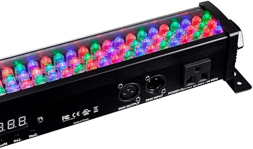 Miniatura 5 de Monoprice Barra de luz LED de lavado de escenario - 42 pulgadas | 24 vatios, color RGB con efecto estroboscópico y otras características