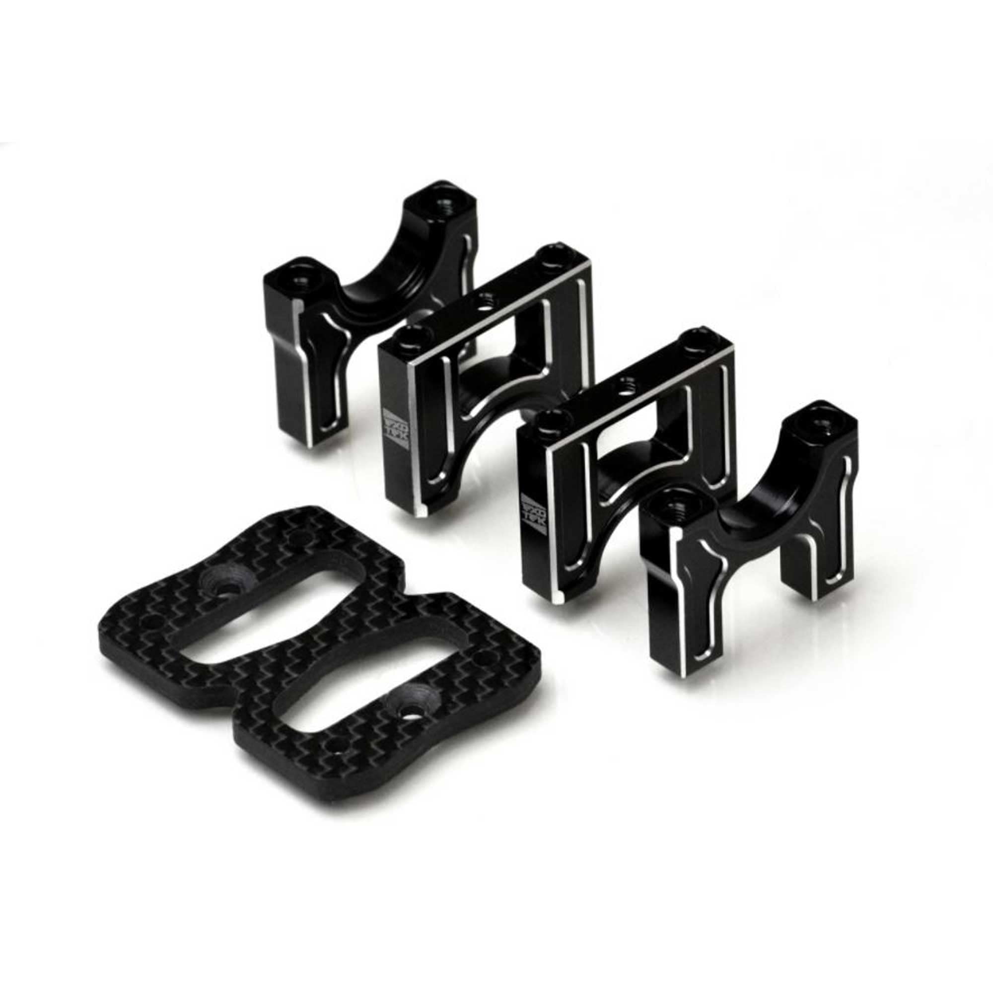 EXOTEK RACING LLC HD Center Bulkhead Set with Carbon Upper 8ight-XE ETK1924 Electric Car/Truck Option Parts