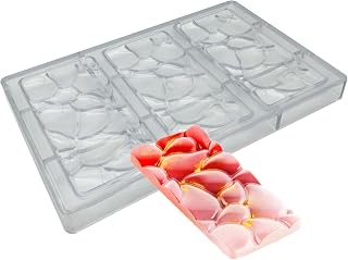 Polycarbonate Large Drop Chocolate Bar Mold Hard Plastic Candy Protein Chocolate Energy Bar Mould