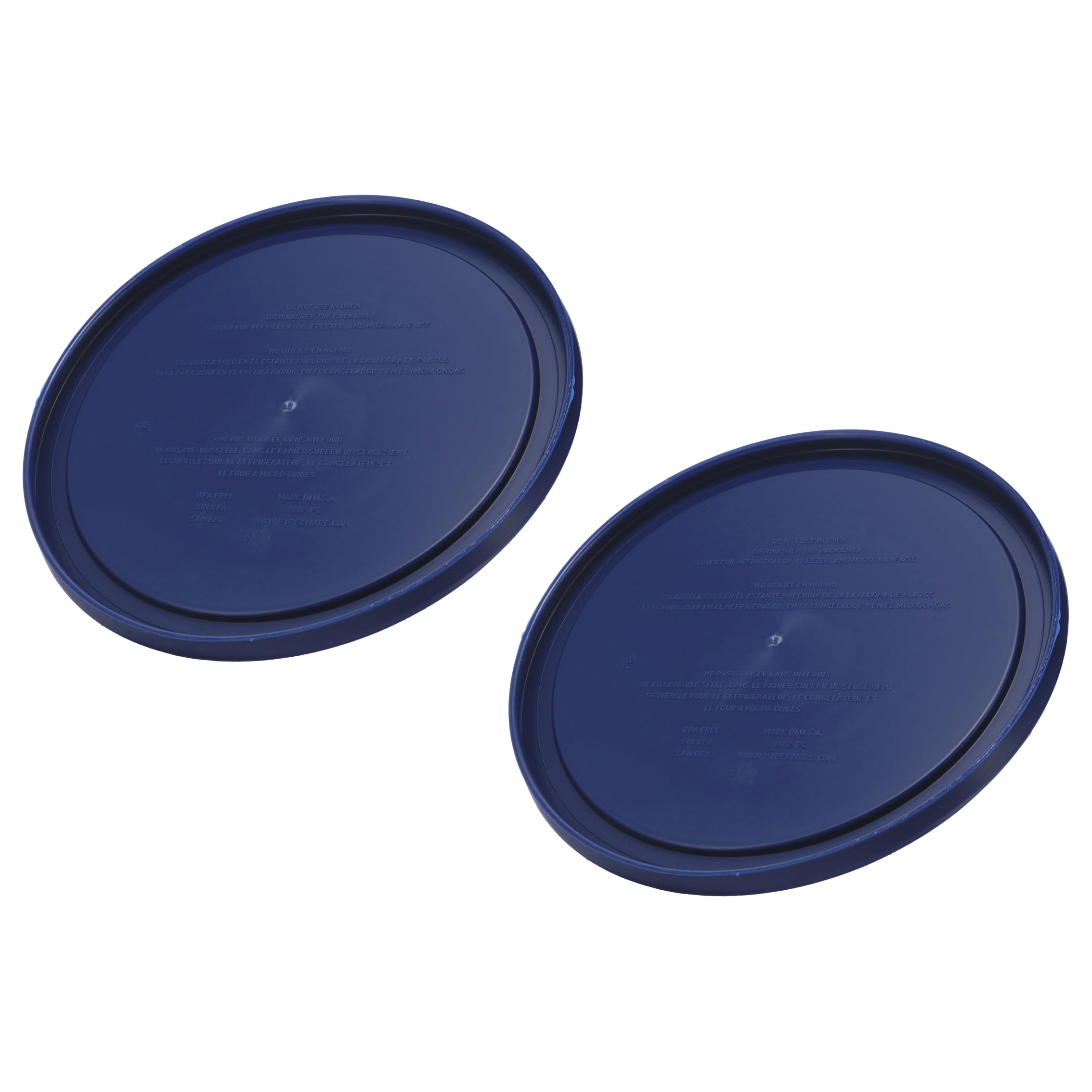 Amazon.com: Pyrex - 7402-pc - Dark Blue Plastic Cover fits 6 & 7