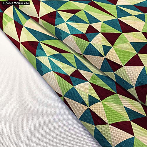 Image of ArtzFolio Grunge Triangle D4 | Pouch Wrist Potli Bag | Bag for Weddings & Casual Parties