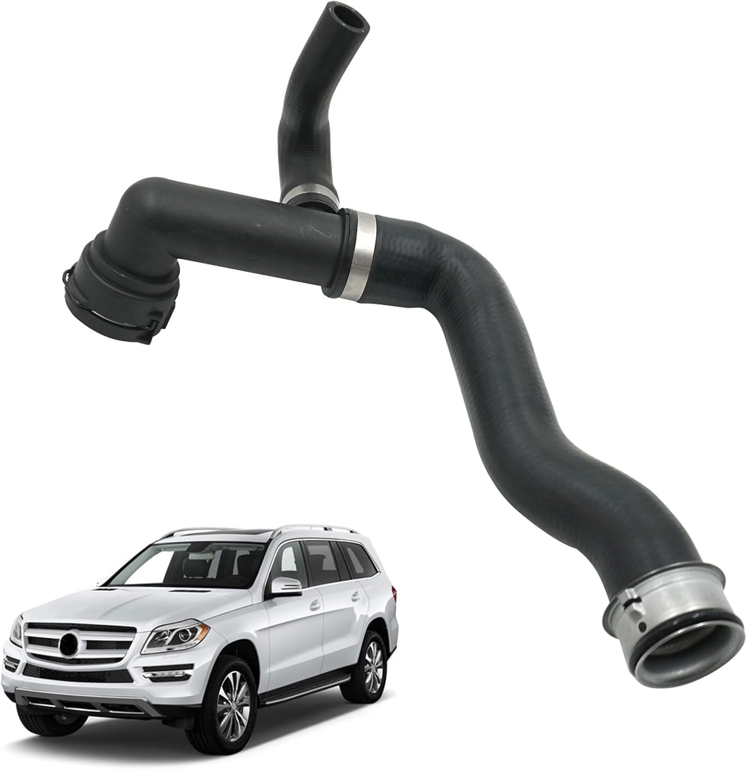 Radiator Hose Lower 1665008575 Fit for Mercedes-Benz GL450 2013-2014 GLS550 2017 2018 2019 ML550 2012 2013 2014 GL550 2013-2016