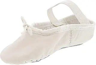 [Bloch] Dansoft White Leather Ballet Flat - 6M