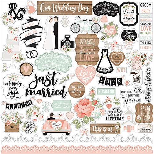 Echo Park Wedding Element Sticker