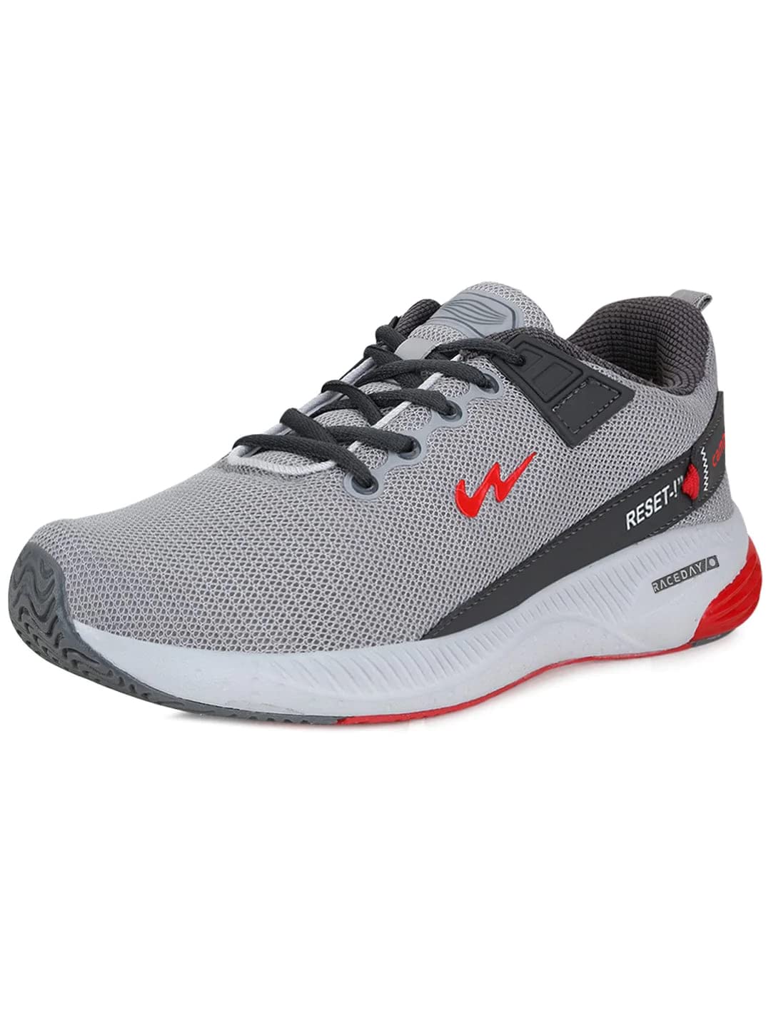 Campus Mens Refresh Pro Gry/RED Running Shoe - 9 UK (Refresh PRO) (B08W9LJZR8) Amazon Price History, Amazon Price Tracker