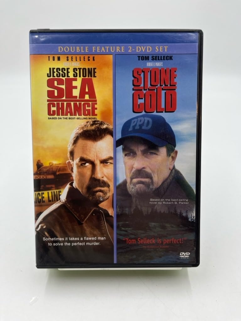 Jesse Stone Double Feature DVD con Sea Change y Stone Cold en pack doble de intriga y suspense