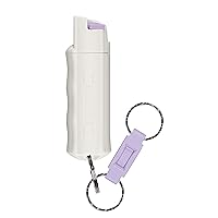 Vista 15 de Sabre Pepper Spray - Quick Release Keychain for Easy Carry & Fast Access, Max Police Strength Self Defense OC Spray with UV Dye, 10 Sec. Spray Time