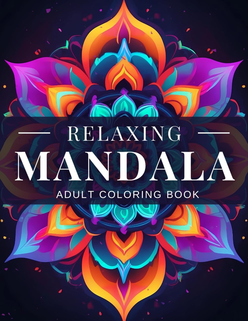Relaxing Mandala Adult Coloring Book: Stress Relieving and Relaxation Mandalas Style Patterns, Mindfulness Coloring Book For Adults