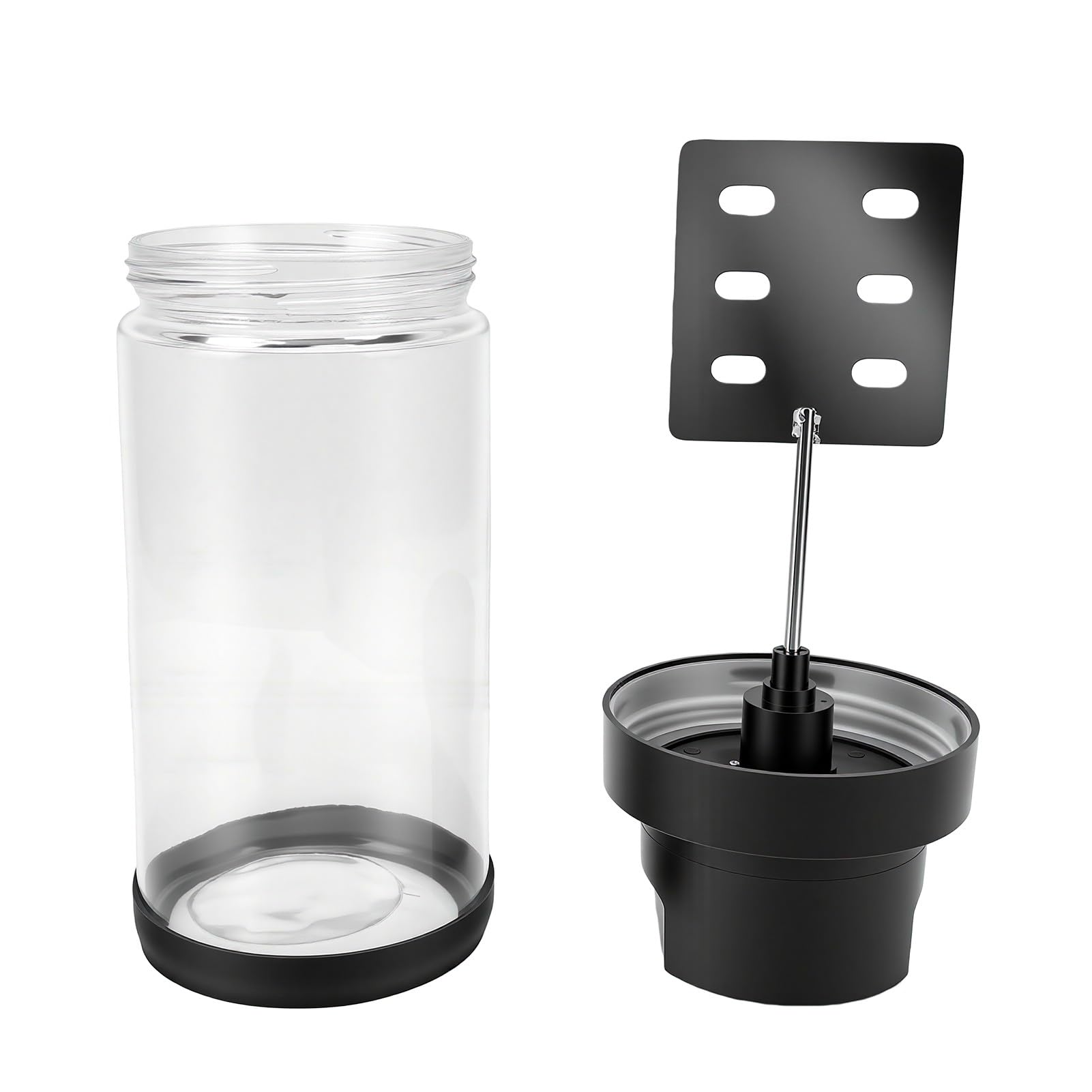 Luocute Batidora de Mantequilla Eléctrica con Paleta de Acero Inoxidable
