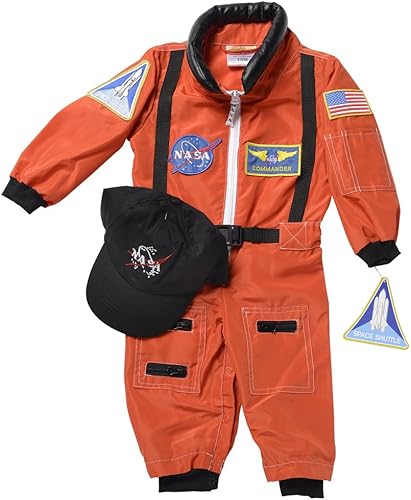 Miniatura 6 de Kid s naranja Junior para disfraz de astronauta