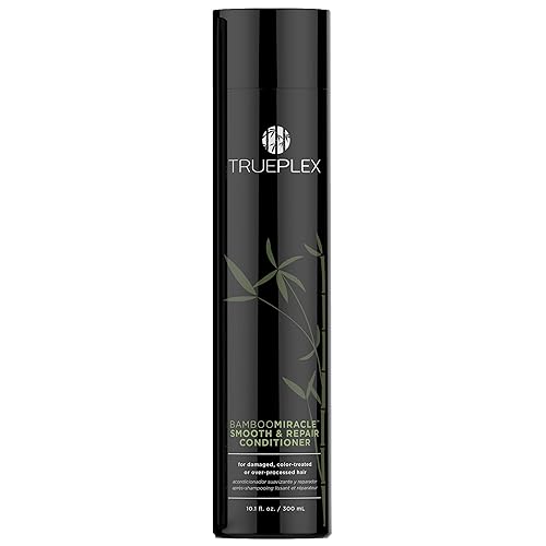 KERATHERAPY Bamboo Miracle Smooth & Repair Conditioner - Vegan Formula Damaged, Frizzy, & Dry Hair - Hydrating & Smoothing with Grape Seed, Baobab,