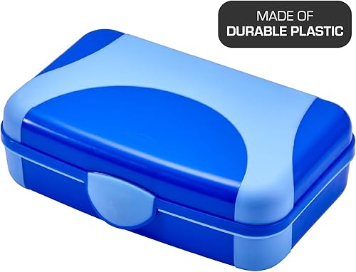 Miniatura 3 de LockerMate by Bostitch Hard Pencil Case, Durable Plastic Pencil Box, Kid-Friendly Design