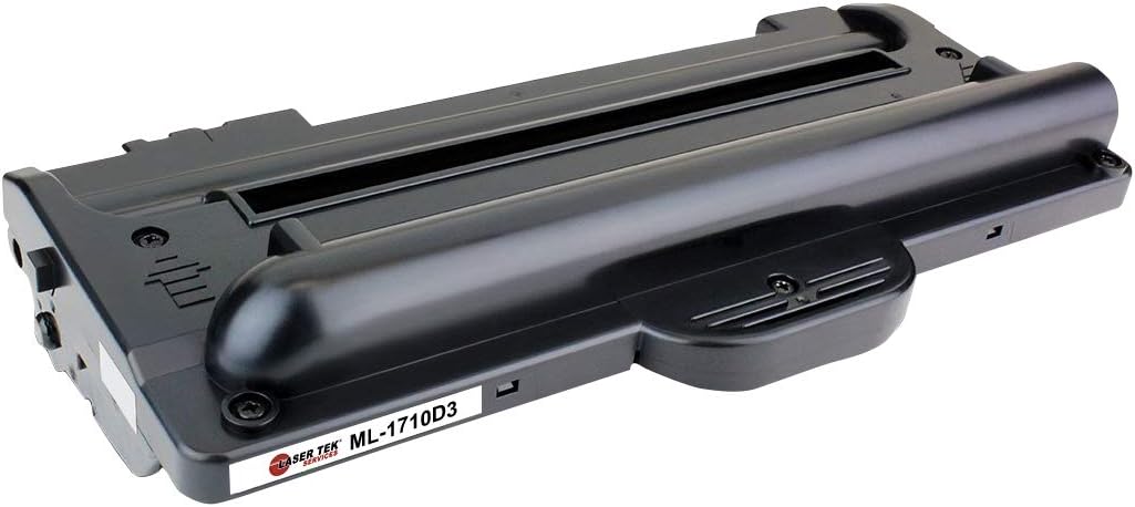 Laser Tek Services Compatible Toner Cartridge Replacement for Samsung ML1710D3 ML-1710D3 Works with Samsung ML-1410 1500 1510, SF-560, SCX-4016 Printers (Black, 1 Pack) - 3,000 Pages
