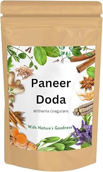 Ayurveda Paneer Phool | Paneer Doda/DODI | Withania Coagulans, Good for Health 200Grms