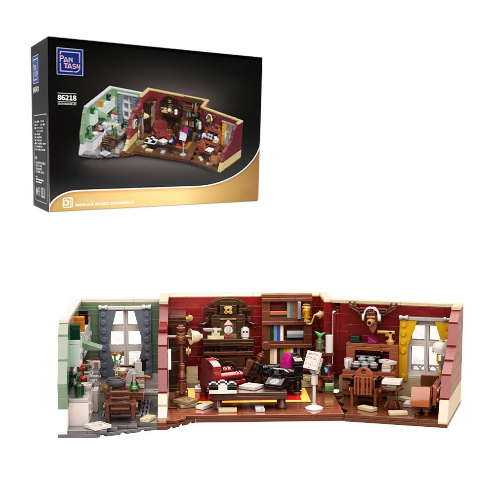 Amazon.co.jp: BRICKKK シャーロックホームズ 221B ベイカーストリート
