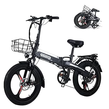 Amazon | アシスト自転車 20インチ 電動アシスト折り畳み自転車