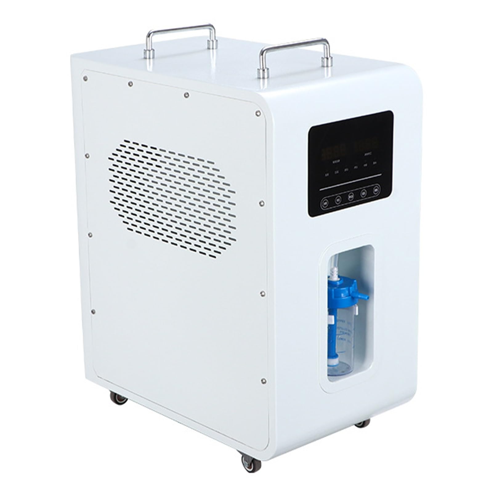 Aparat do inhalacji wodorem, 1500-3000 ml/min, generator wodoru o wysokiej czystości 99,99%, inhalator H2 w technologii PEM, przenośny na kółkach 3000ml