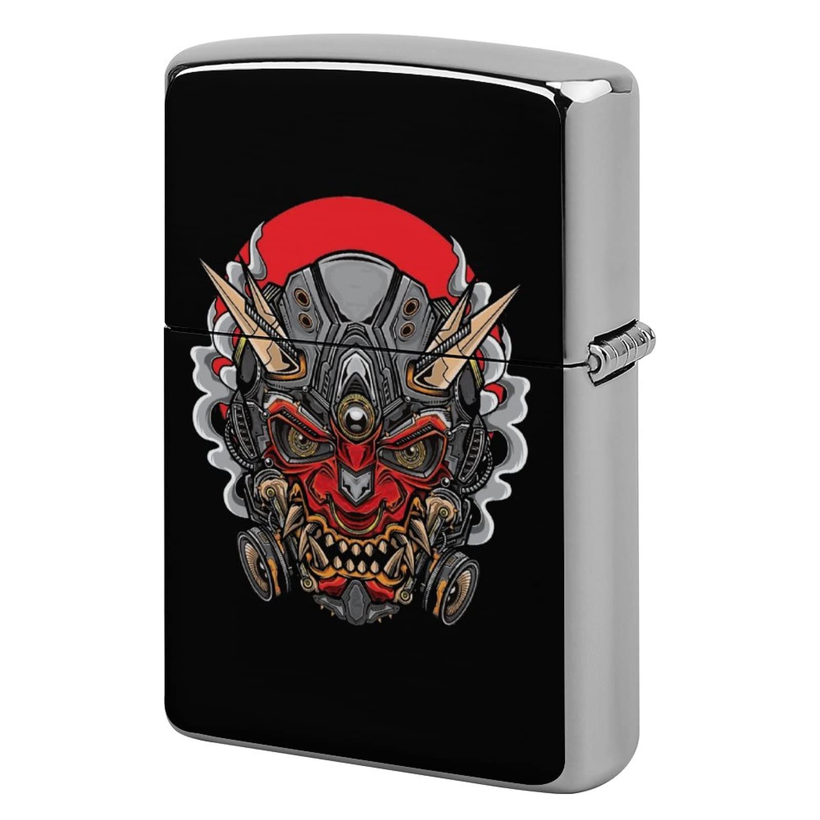 Amazon.co.jp: ジッポライターカバー 鬼の面 Zippo兼用ケース ジッポー 