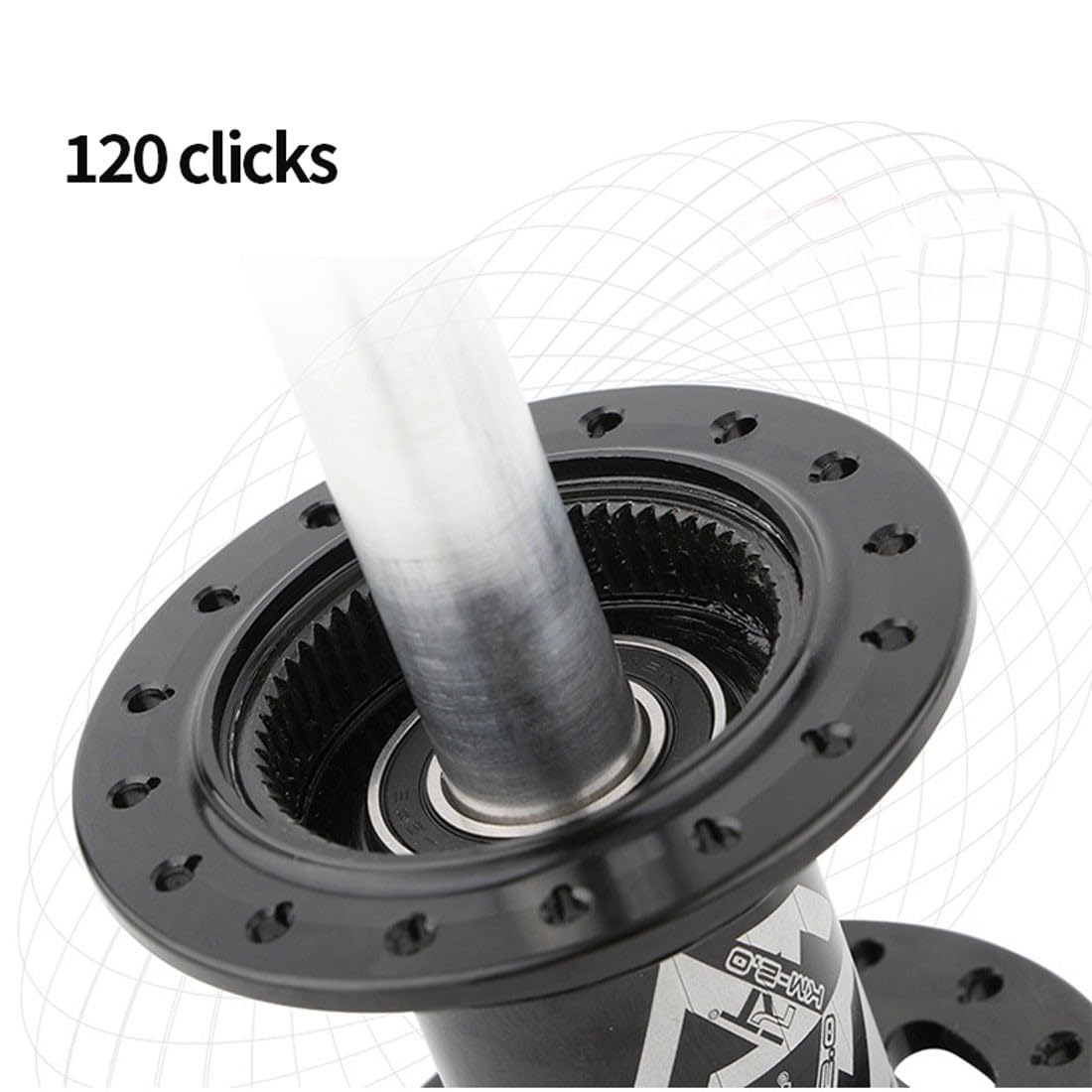Mozzo Posteriore Per Mountain Bike 32H Freno Disco Sgancio Rapido 10x135mm