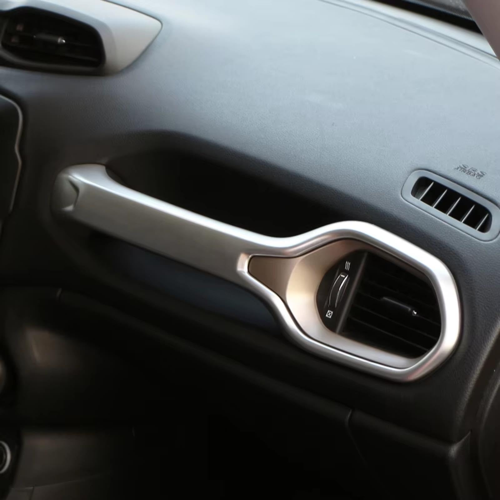 Auto Button Aufkleber Für Jeep Für Renegade 2015-2021 LHD Aufkleber