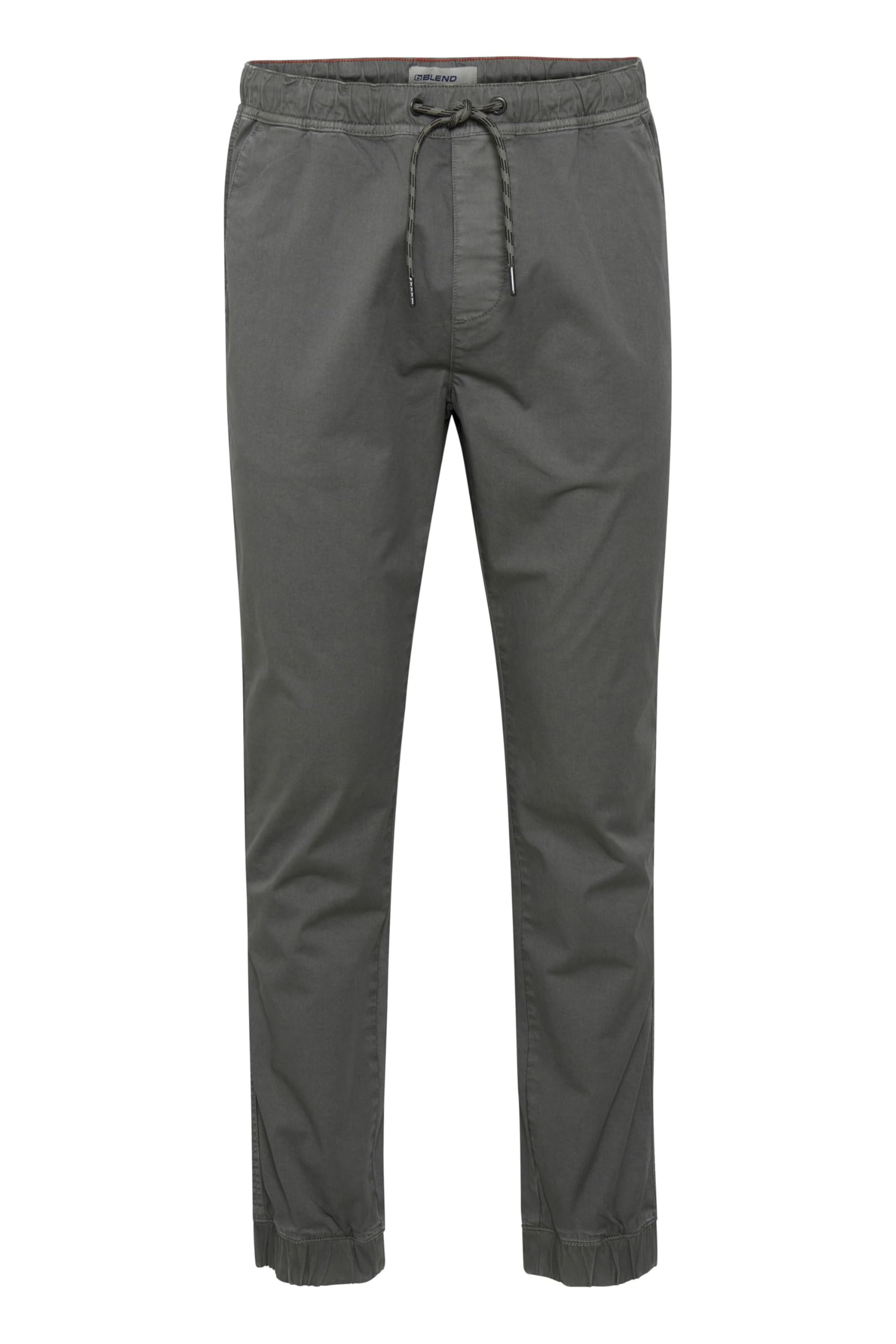 Blend BHBHNIMBU Pants Men's Chino Trousers Fabric Trousers Regular Fit, Granite (70147), L