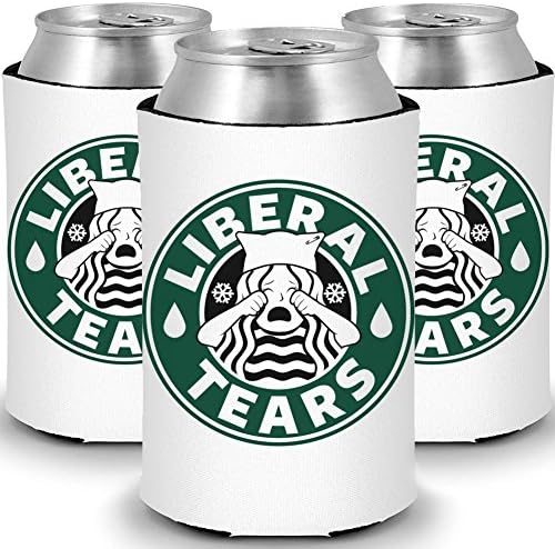 Funny MAGA Liberal Tears Can and Bottle Coolers (3 Pack) image 3