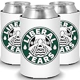 Funny MAGA Liberal Tears Can and Bottle Coolers (3 Pack)