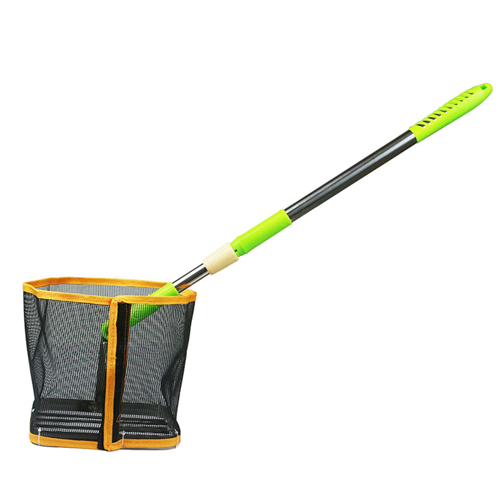 Raccoglitore di Palline da pingpong, Raccoglitore di Palline da Ping Pong Portatile, con Asta Retrattile e Impugnatura Antiscivolo, Raccoglitore di Palline da Esterno per Raccogliere e conservare pa