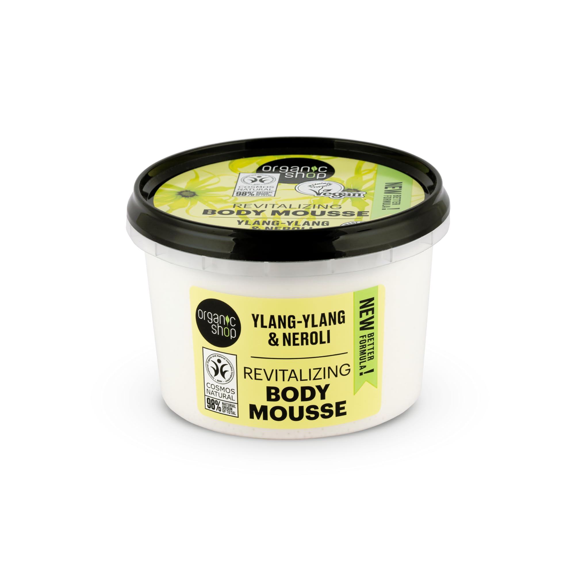 Organic Shop Body Mousse Ylang Ylang & Neroli 250ml