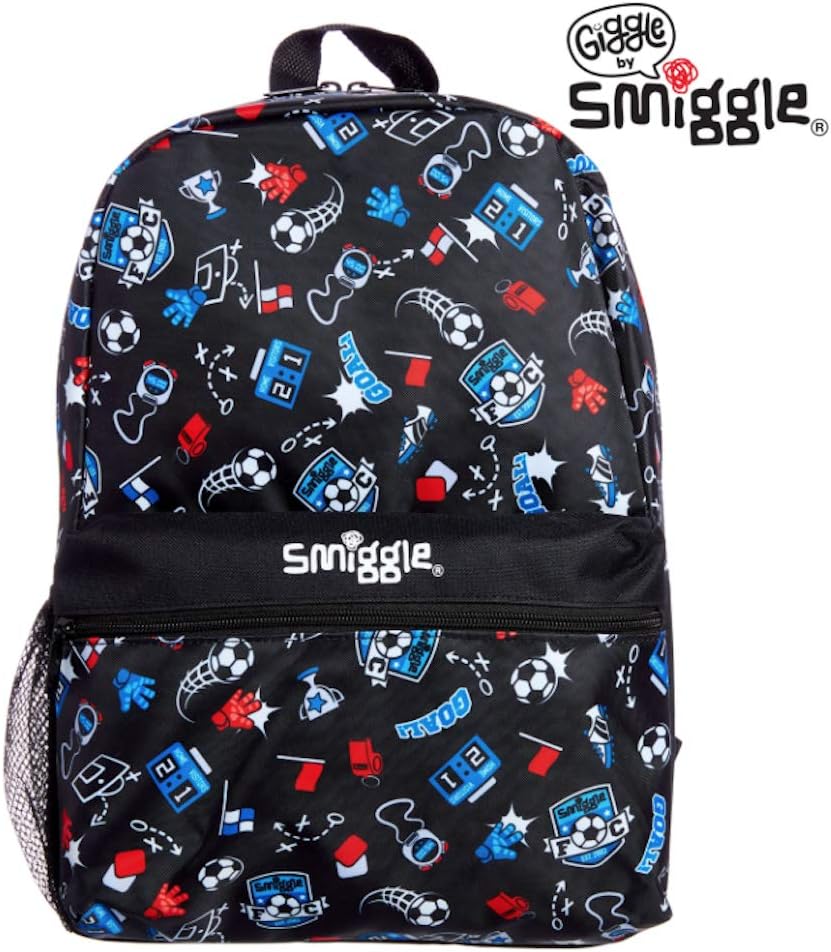 smiggle black backpack