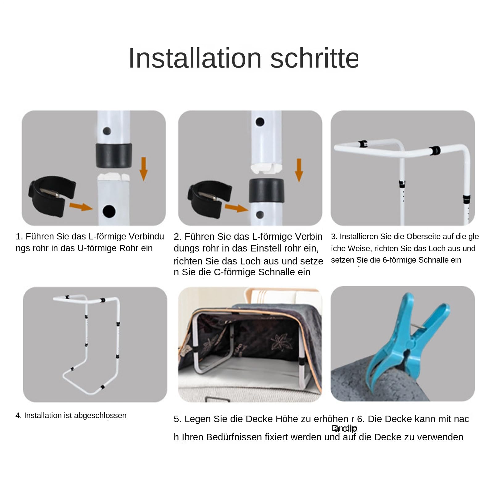 Elevador de Sábanas para Extremidades Herramienta Ajustable de Acero al | Accesorios para Barandillas de Cama Hospitalaria, Ayuda para Elevar Mantas para Familiares y J