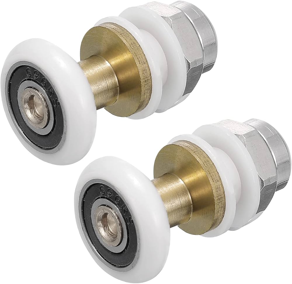 ❤️引き戸プーリー 20 mm直径　ガラス軸受ローラー 引き戸 車輪交換用 4個 Amazon | uxcell 引き戸プーリー 20 mm直径 偏性 ガラス軸受ローラー