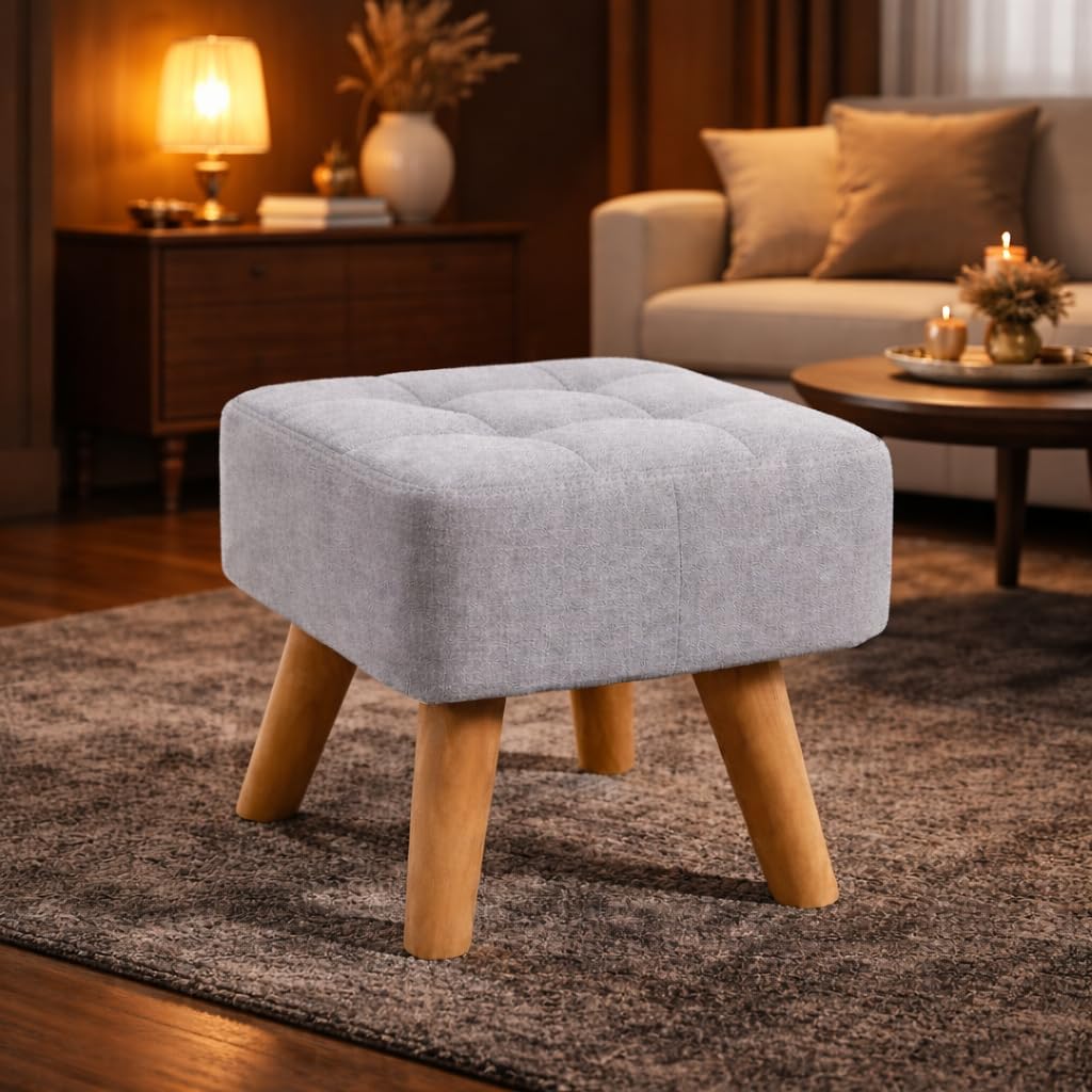 Wooden Ottoman Bench with Storage Compartment for Bedroom and Entryway Use-image-38
