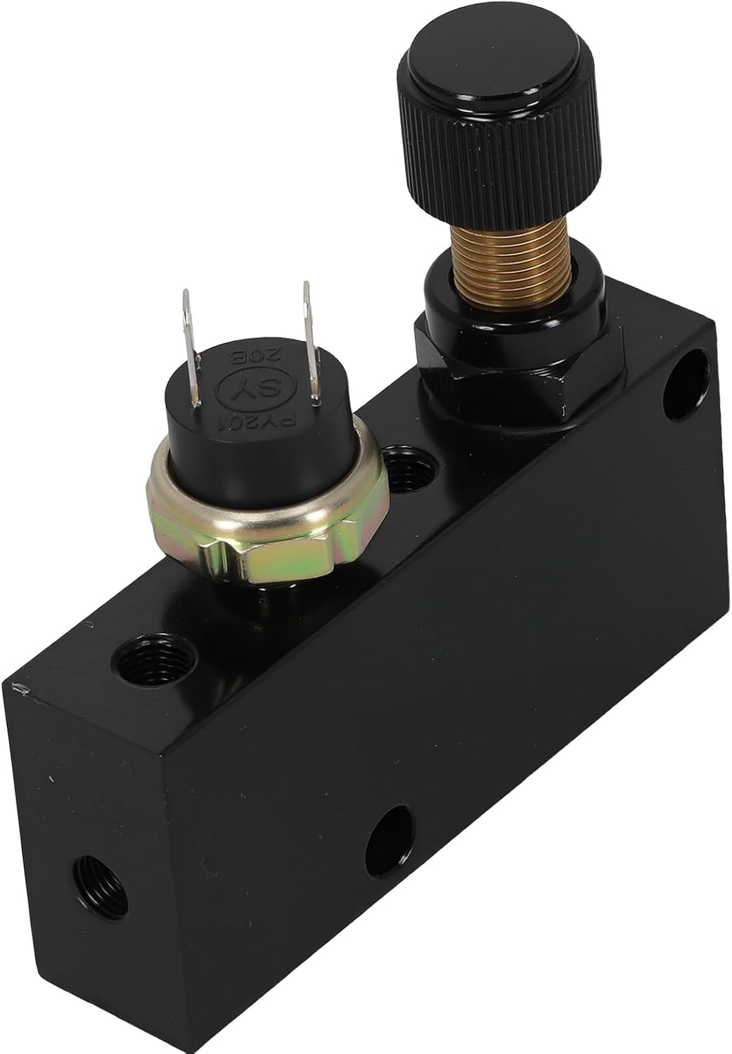 maXpeedingrods Adjustable Proportioning Valve and Distribution Block Brake with Pressure Switch for Chevy Impala Chevelle Camaro Nova Trucks 1955-1974, for GMC Trucks 1960-1972, for Pontiac 1964-1974