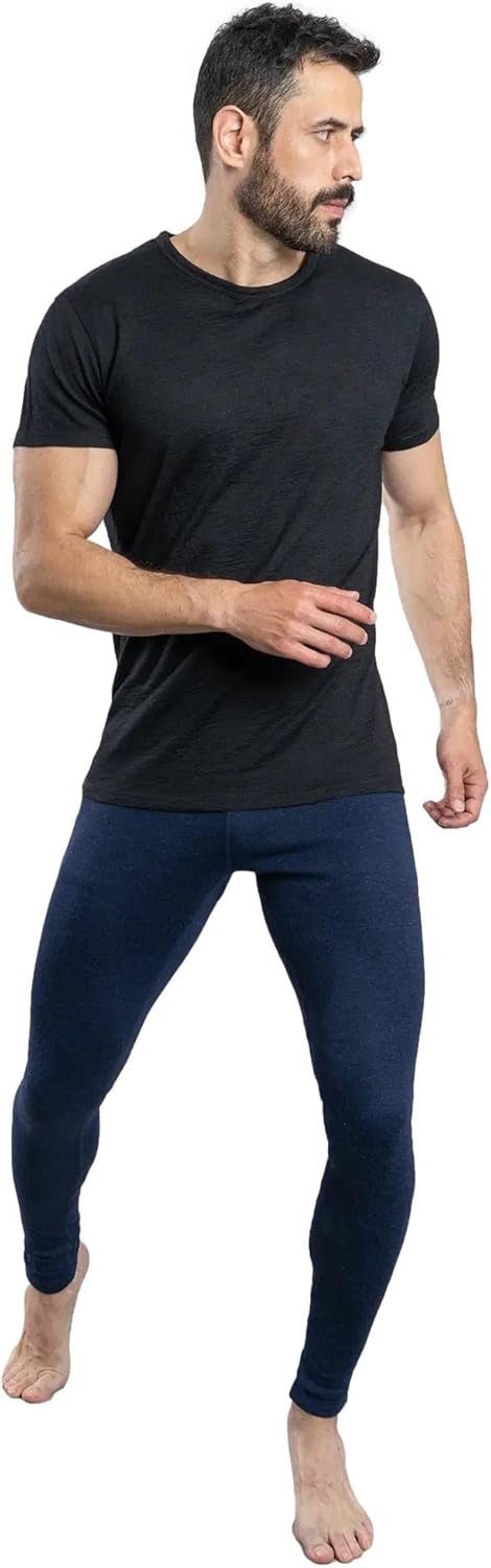 Men's Alpaca Wool Leggings: 300 Lightweight