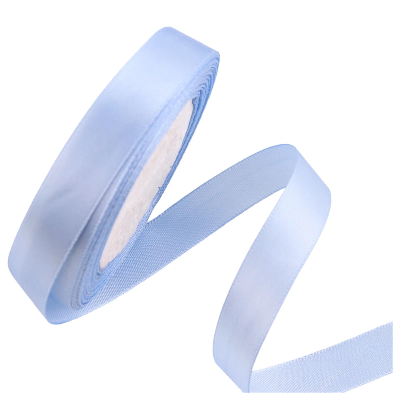 Buxuaaaa 2Rolls Wrapping Ribbon Christmas Ribbons for Christmas Bows Crafting Wrapping Wedding Party Decoration 2Rolls / Pack Invitation Card Ribbon