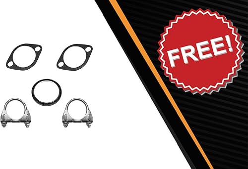 Miniatura 6 de Northeastern Exhaust | Conjunto de silenciador central de acero inoxidable y kit de silenciador trasero compatible con Infiniti QX4 2001-2003,