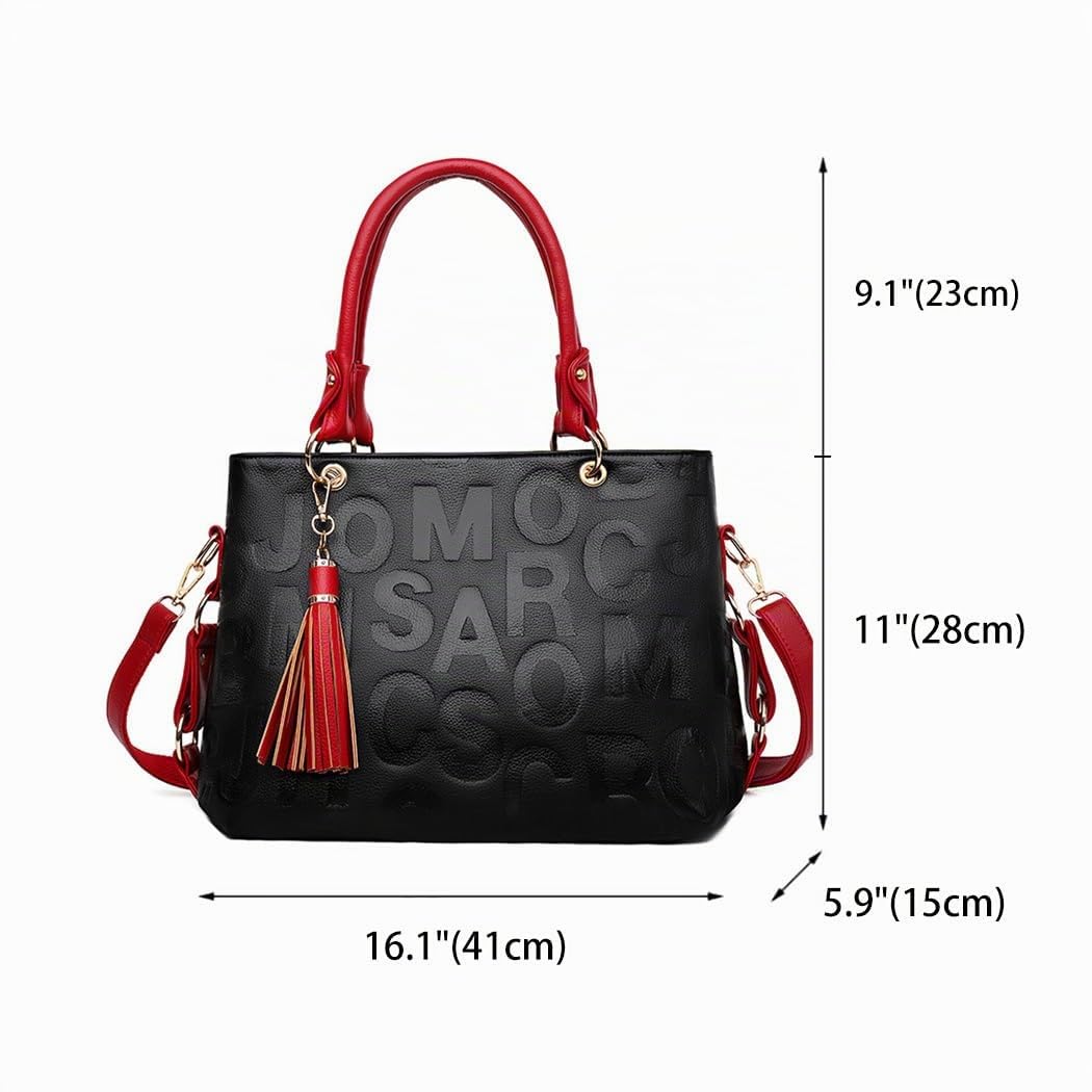 BUKESIYI Donna Borse a Mano Borsa a Tracoll Marca Spalla Elegante Tote 2026 PU Pelle IT77474