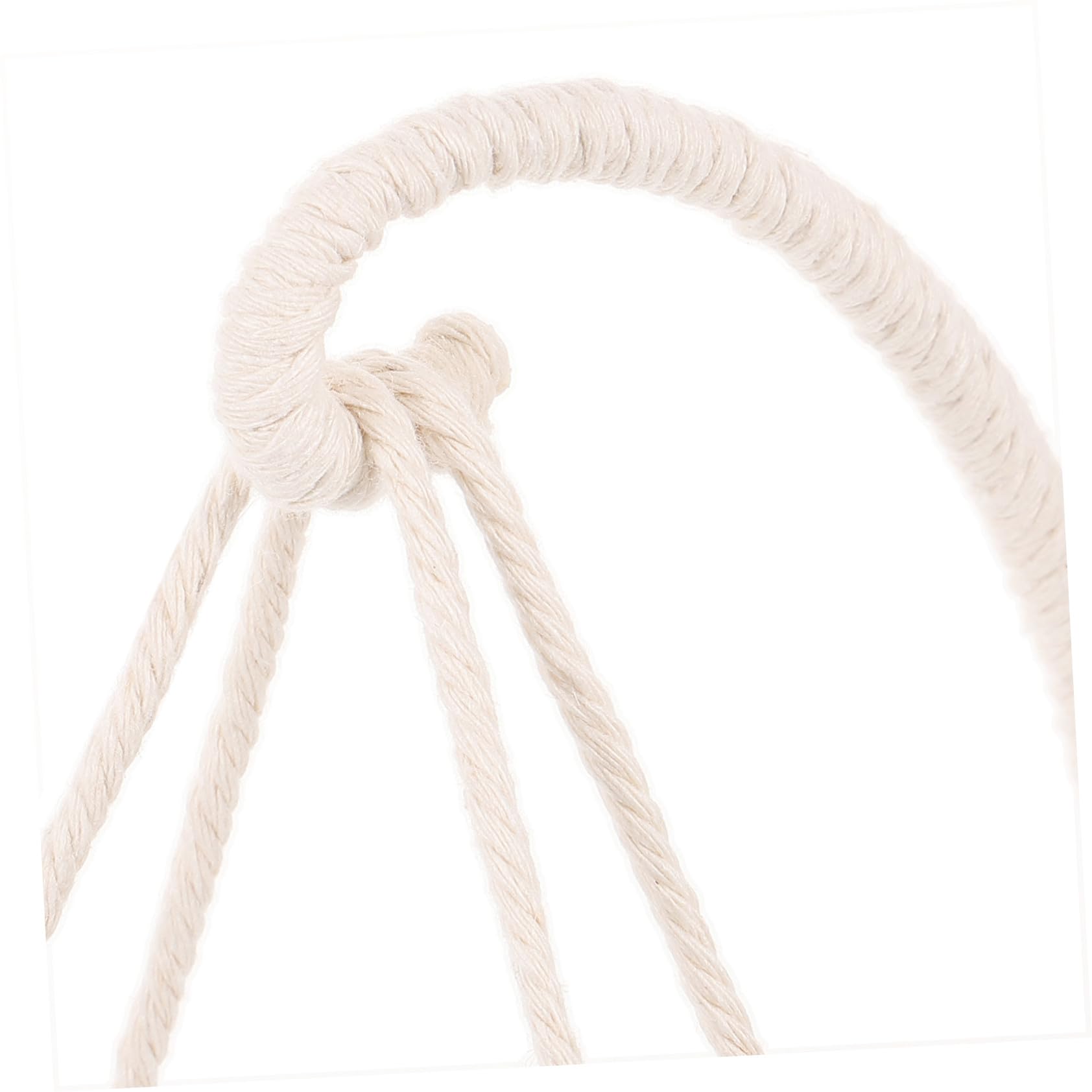 UPKOCH Haustierhängematte aus Baumwollseil für Frettchen und Gleithörnchen Beige Wärmeisolierende Hängematte für Schlaf und Ruhe im Kleintierkäfig