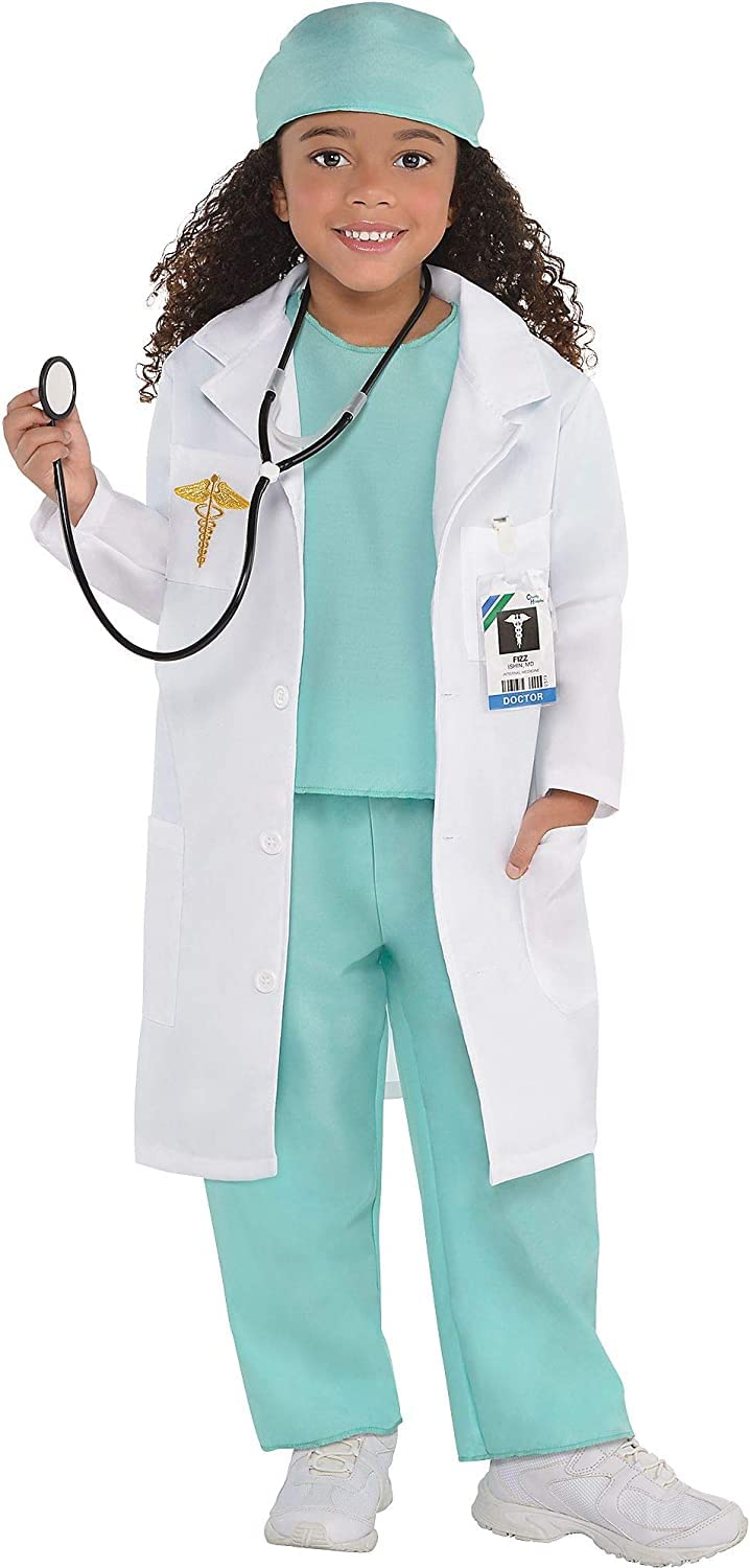 amscan Child Doctor Costume (6-8yr)