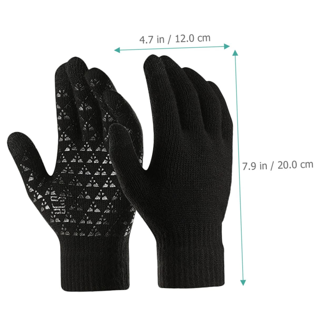 Healvian Invernali Touch Screen per Caldi e Riutilizzabili Impermeabili e Antiscivolo per Attività Unisex