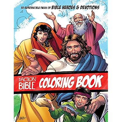 The Action Bible Coloring Book