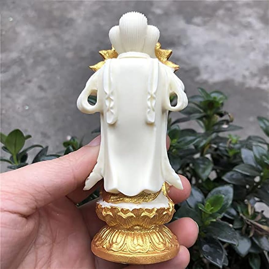 麻*生様 象牙調 牙 置物 麻*生様 象牙調 牙 置物 麻*生様 象牙調 牙 置物