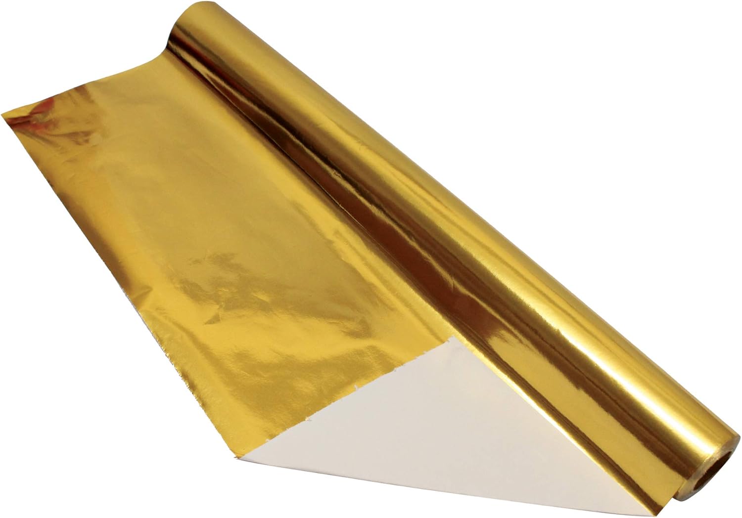 Bright Ideas Metallic Paper Roll Gold. Sheet Size 50cm x 4.5m