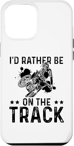 Miniatura 22 de iPhone 12 mini I'd Rather Be On The Track Dirt Biker Motocross Enduro Biker Case